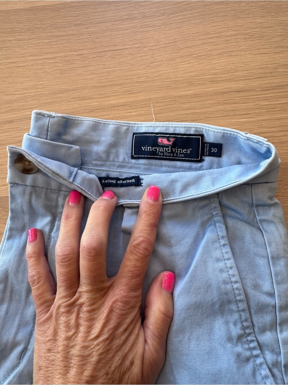 Vineyard Vines Sky Blue Chino Shorts